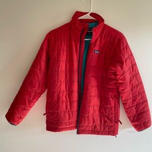 Patagonia Vibrant Red Quilted Jacket